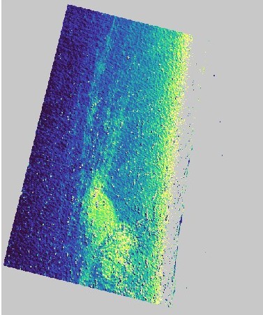 Bathymetry multispectral image